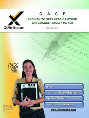 cover image of GACE English to Speakers of Other Languages (ESOL) 119, 120